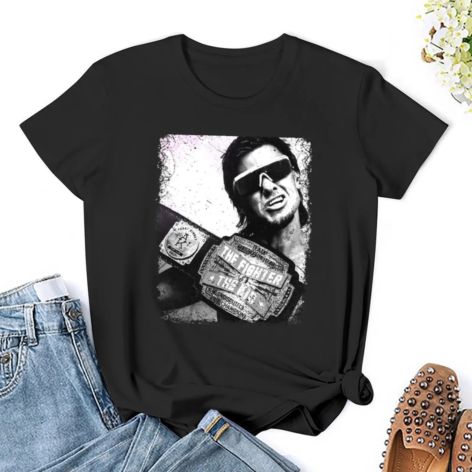 Theo Von T-Shirt Esthetische Kleding Vrouwelijke Kleding T-Shirts Voor Vrouwen