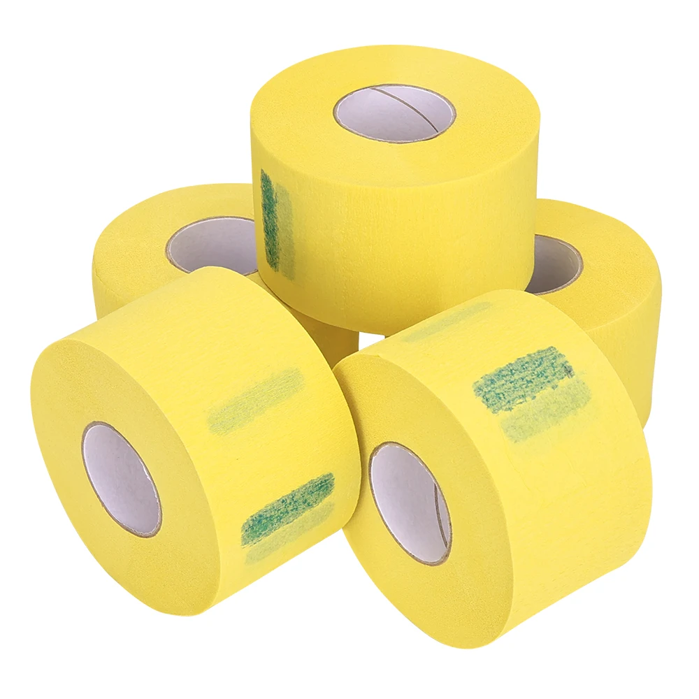 

Professional Haircut Neck Strip Paper Disposable Stretchable Strong Adhesiveness Neck Duster Paper for Salon Barber Hairdressing