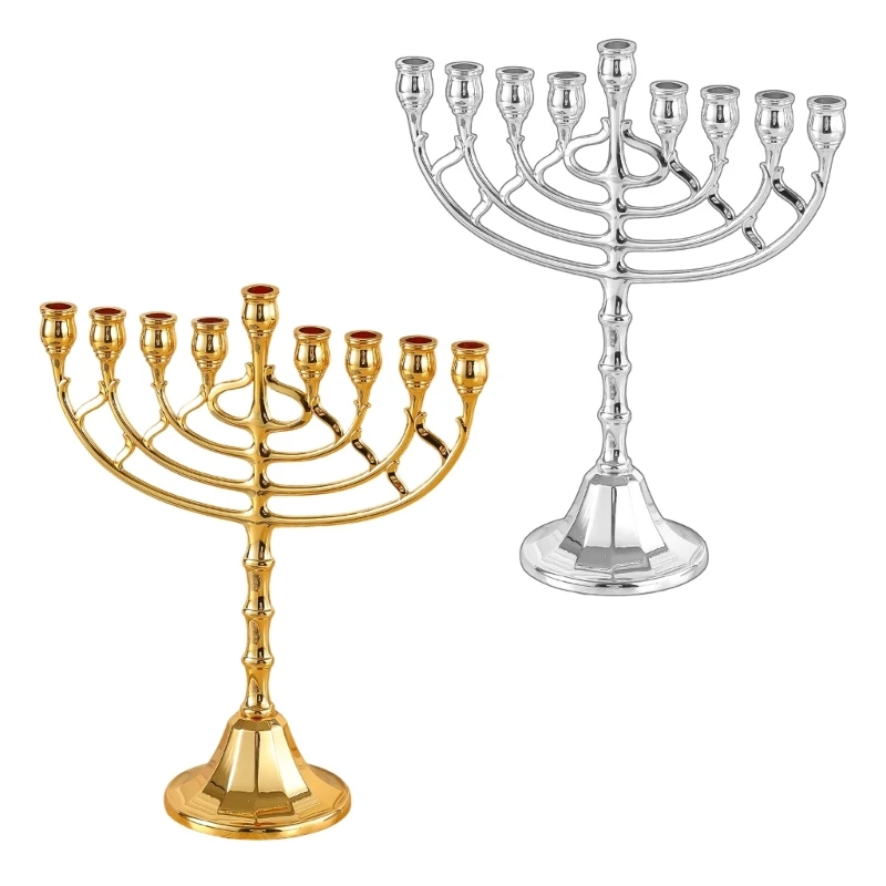 U2JC Menorah Candelabra Hanukkah Menorah Holders Holds Most Hanukkah