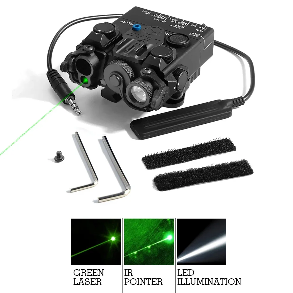 SOTAC DBAL-A2レーザーサイト、250ルーメンLEDライト付きデュアル