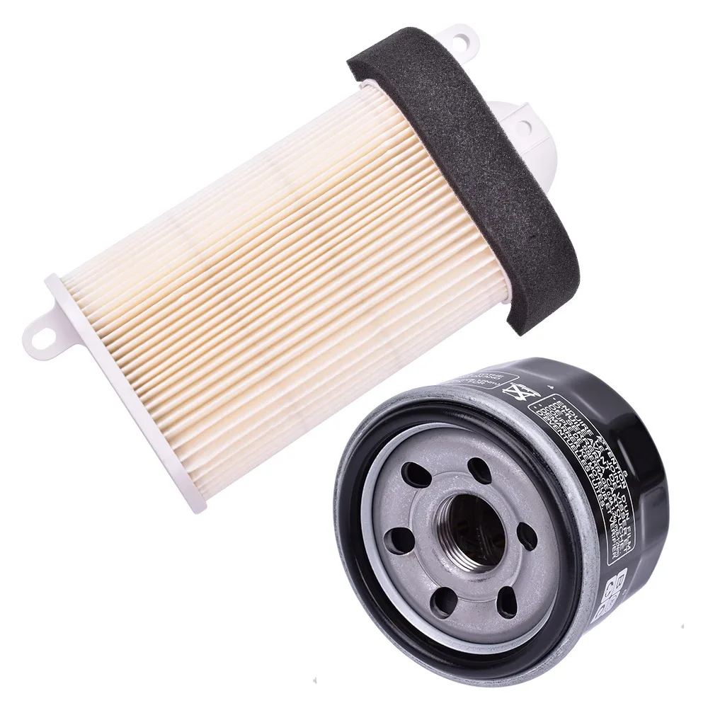 Filtro de óleo para motocicleta HF/147 Filtro de ar HF/A4505 para Yamaha XP500 TMAX 5VU 15B 2001-2007