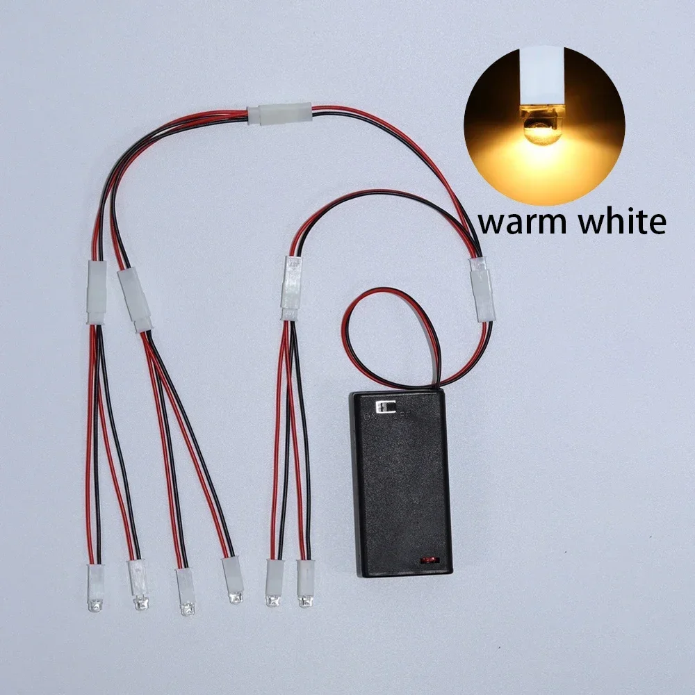 Nieuwe Led Lamp Kralen Klein Nachtlampje Nr. 5 Batterij Kleine Lamp Diy Creatief Model Licht