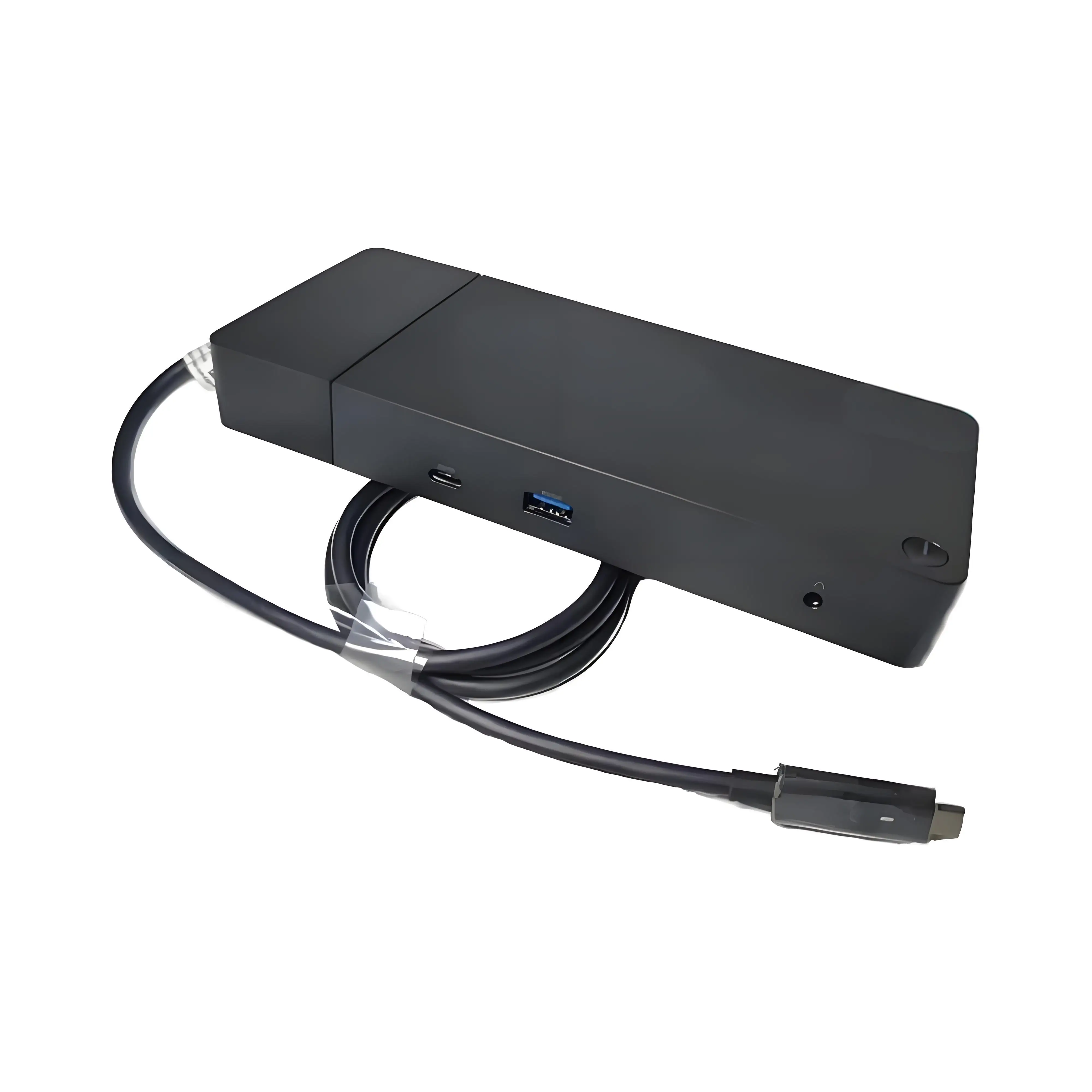 USB-C Docking Station with 130W Power Delivery Dual DisplayPort & USB 3.0 Black for Computer & Monitor in Stock