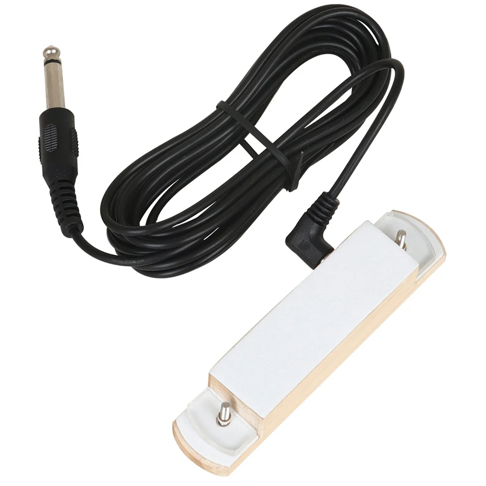 

Wood Soundhole Pickup for Acoustic Guitar Ukulele Classical Guitar No Drill Installation Easy Mount System