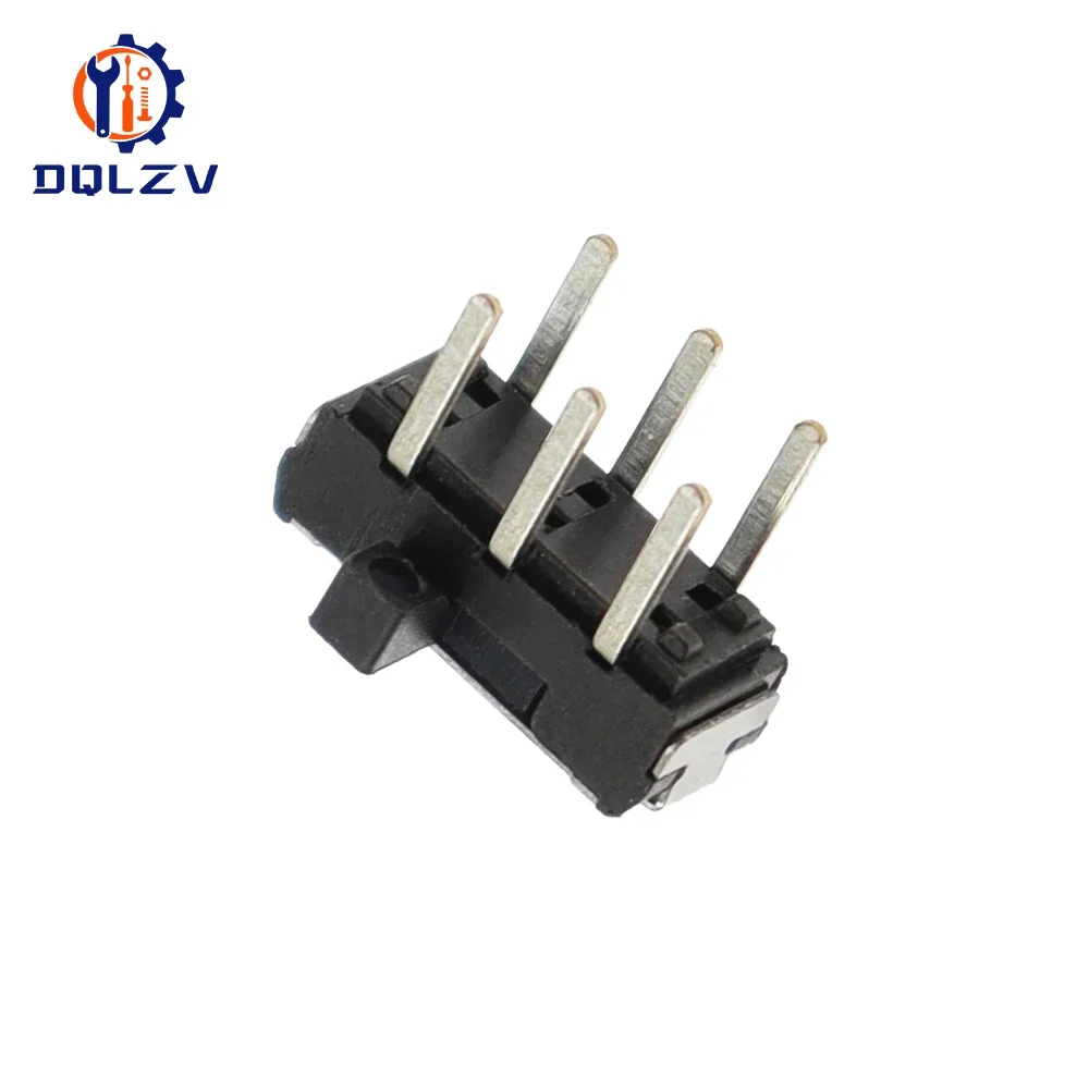 MSK-22D18 MINI Slide Switch 2P2T DPDT DIP 6Pin Side Slide Mini Toggle Switches Micro Slide Switches Black