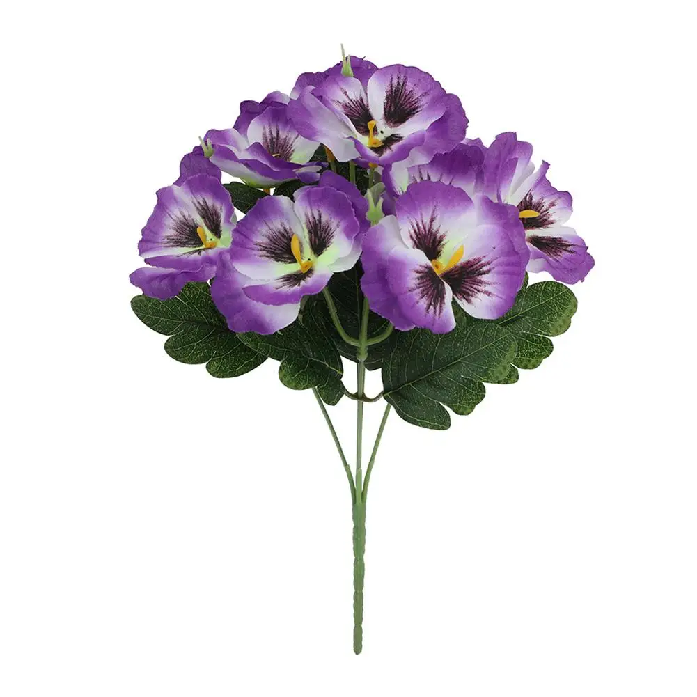 

Декор для вечеринок Яркие искусственные цветы Летнее украшение дома Желтые невыцветающие уличные цветы Украшение дома