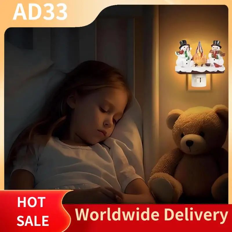 As melhores ofertas de neve e fogueira luz noturna interior cintilação nightlight decoração 3d led pequeno falso fogata luz noturna eua