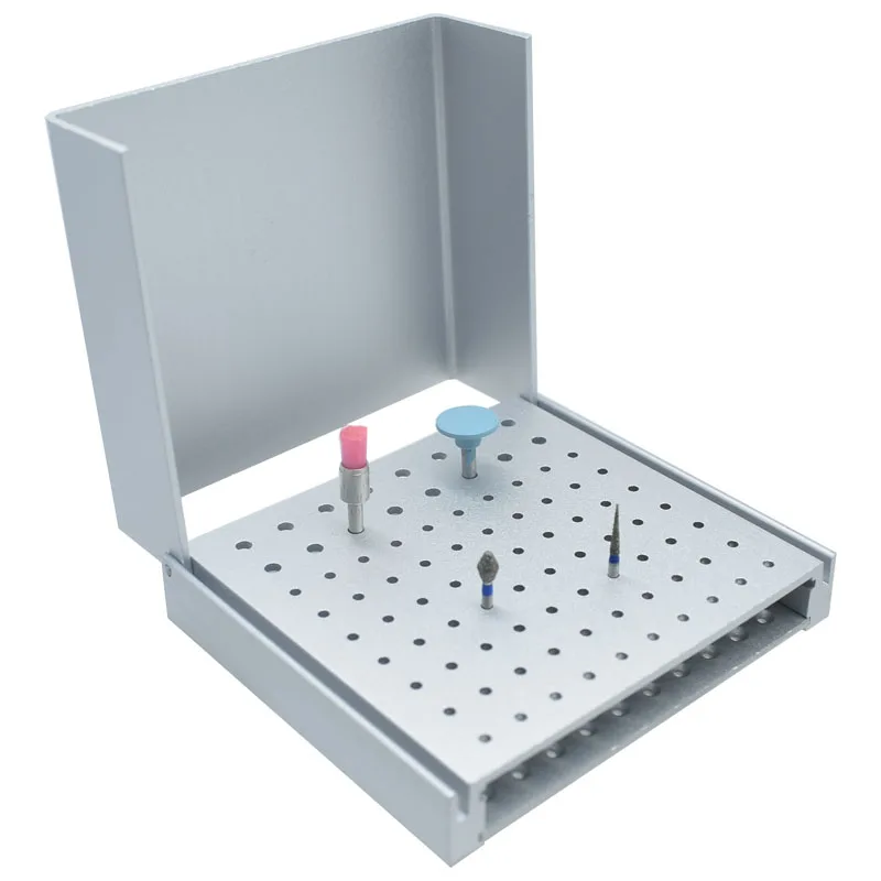 

Dental 86 Holes Burs Holder Cleaning Stand Autoclave Sterilizer For High/Low Speed Dental Burs