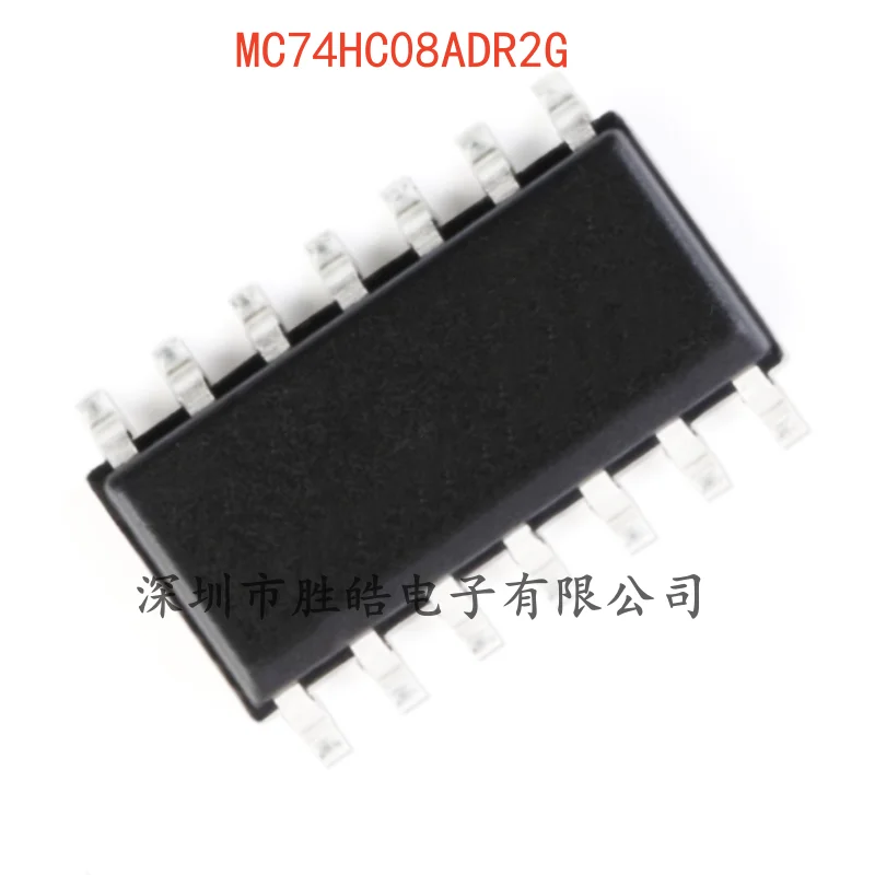 

(10PCS) NEW MC74HC08ADR2G 74HC08ADR2G Quad 2 Input with Gate Logic Chip SOIC-14 MC74HC08ADR2G Integrated Circuit