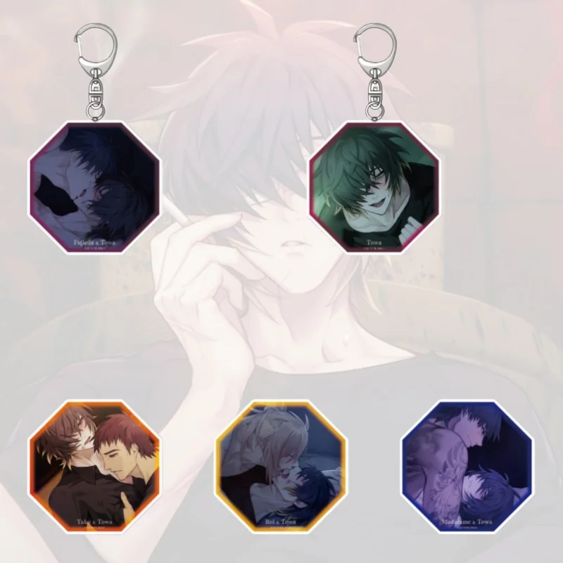 Slow Damage BL Game Cartoon pendant Towa Takuma Murase Cosplay