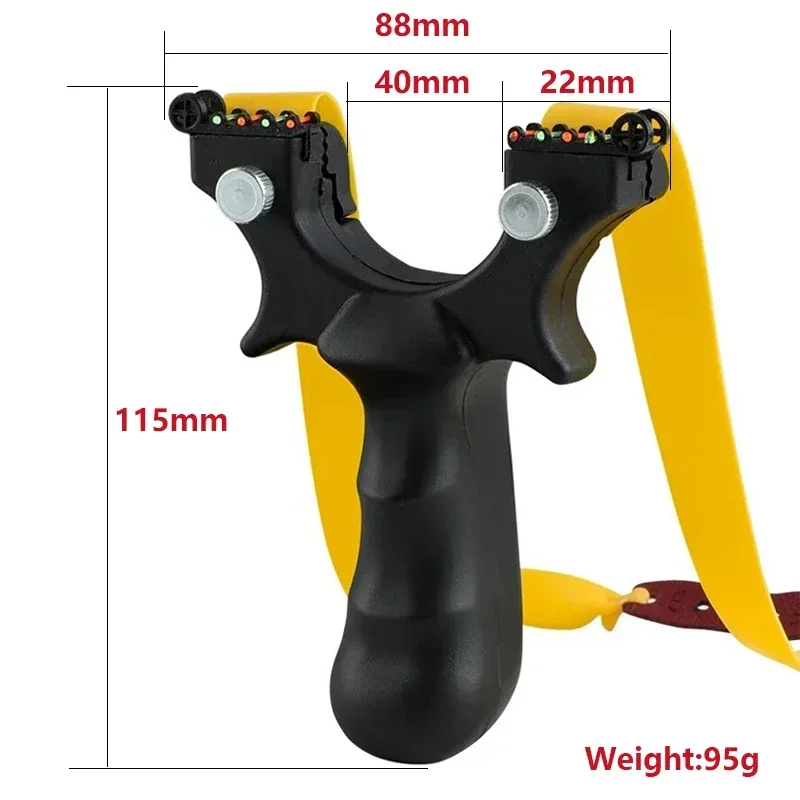 Cross Aimed Slingsshot Outdoor Hunting Shooting Black Slingshot High Archery Caza Tirachinas Precision Sling Hunting Acessories