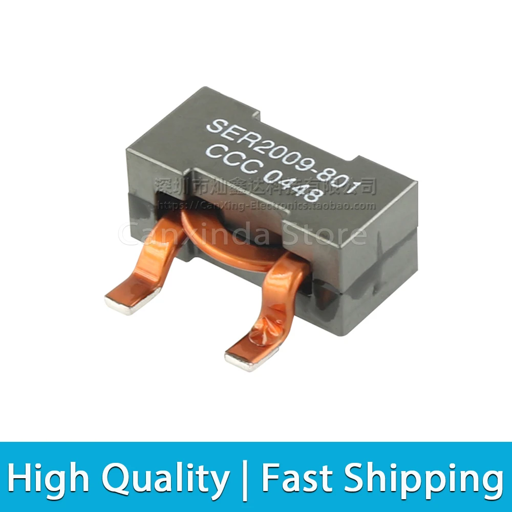 2pcs SER2009-801ML SMD SMT Power Inductor Inductance 0.8uH 54A High Current Flat Copper Coils Filter Low Profile SER2009 801