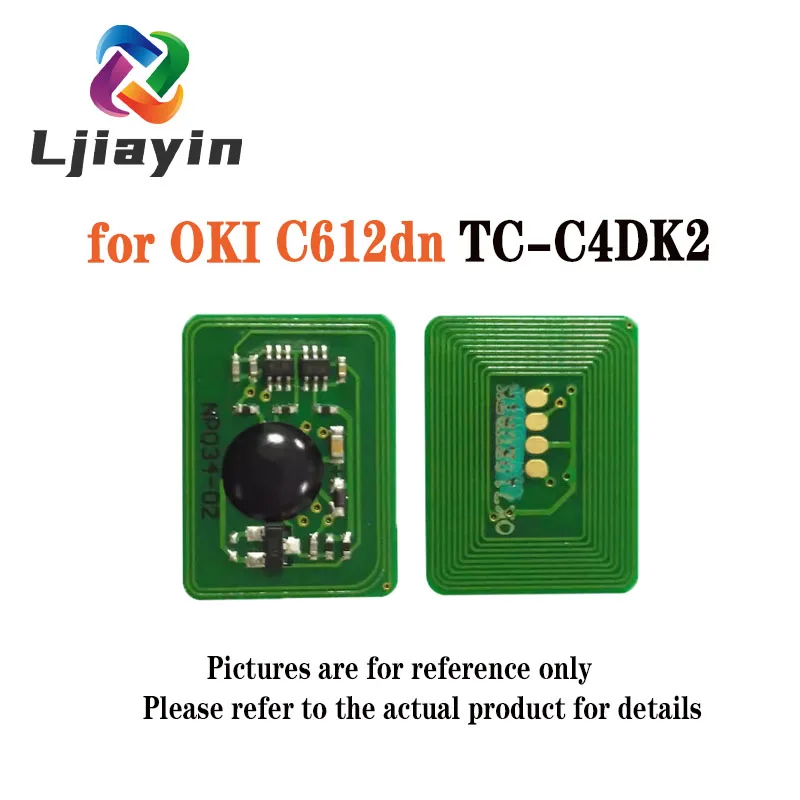 TC-C4DK2/4949443214468/TC-C4DC2/TC-C4DM2/TC-C4DY2 Toner Chip for OKI C612dn