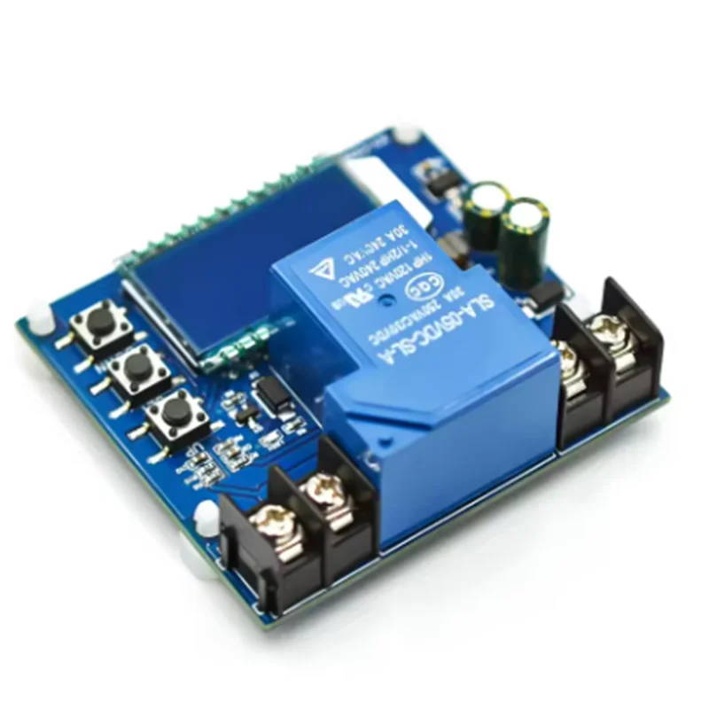 30A battery charging control module, full charge power-off DC voltage protection, undervoltage and undercurrent protector