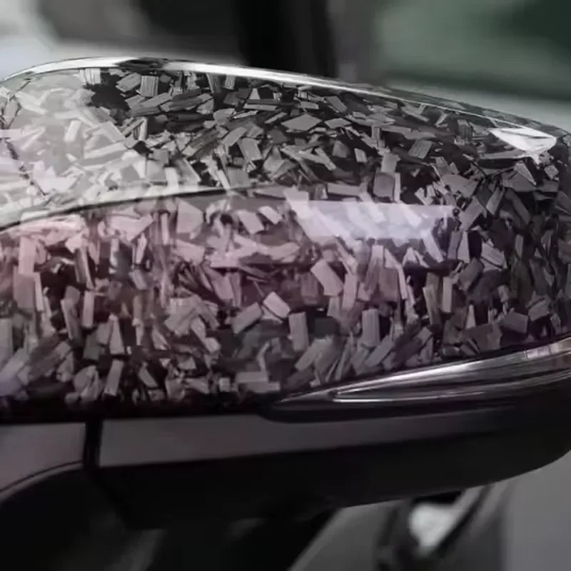 New Design 3D Carbon Fiber Car Wrap Vinyl Film Black Self-Adhesive Body Sticker Chrome PVC Roll for Protective Decorative