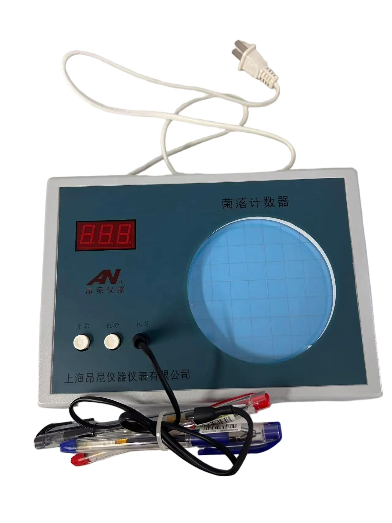 OEM TYJ-2A Customization Support Lab Supplies Semi-Automatic Digital Colony Counter for Accurate Microbial Analysis