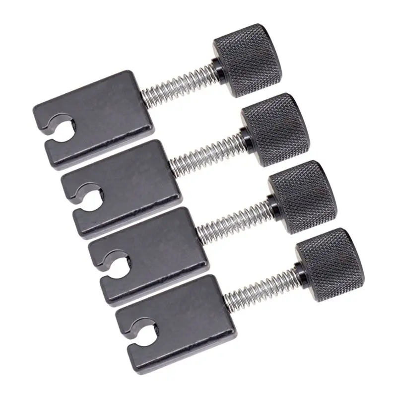 

ABXI 1 комплект из 4 шт. седел для струн бас-гитары без головки, аксессуары для бас-гитары без головки