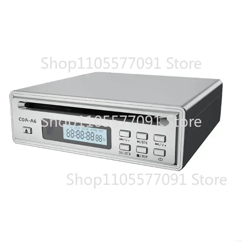 Portable Bluetooth CD Player HiFi Audio Home CD Ripper Desktop CD Player with Input And Output for Music Entertainment