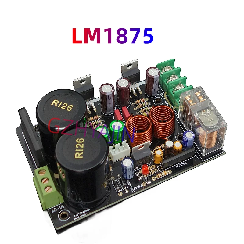 Weiliang LM1875 Audio Amplifier Board Stereo Amplificador Gaincard GC Version LM1875 Low Distortion Amplifier DIY KITS