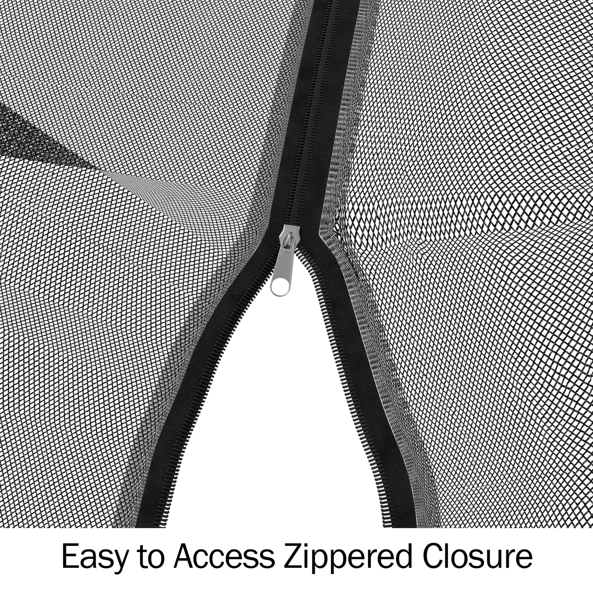 ناموسية لمظلات الفناء بطول 7.5 أقدام مع قاعدة مرجحة