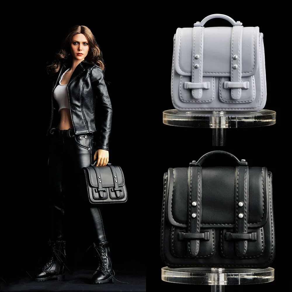 1/6 1/12 Soldier Briefcase Document Case Office Agent Vintage Business Bag Accessory For Action Figure Model Toys