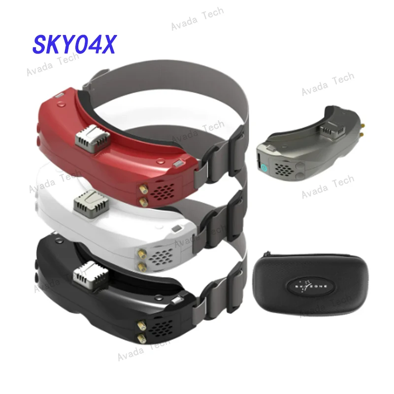 

Avada Tech SKY04X 5.8Ghz 48CH OLED FPV Goggles With Focus Adjustment RC Plane Racing FPV Drone