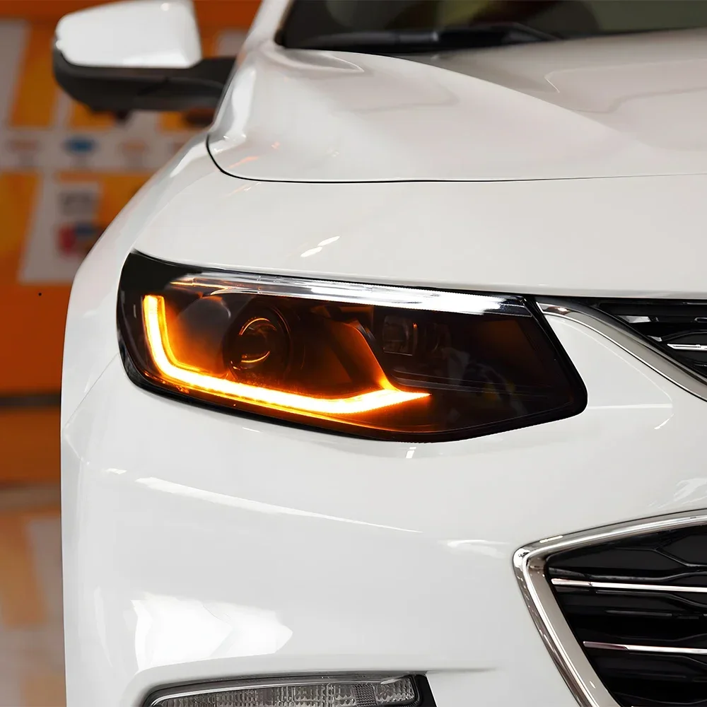 

Upgraded Car Front Lamps For Chevrolet Malibu XL 2016-2019 Auto Headlights Assembly LED Streamer Lamp Projector Lens Accessories