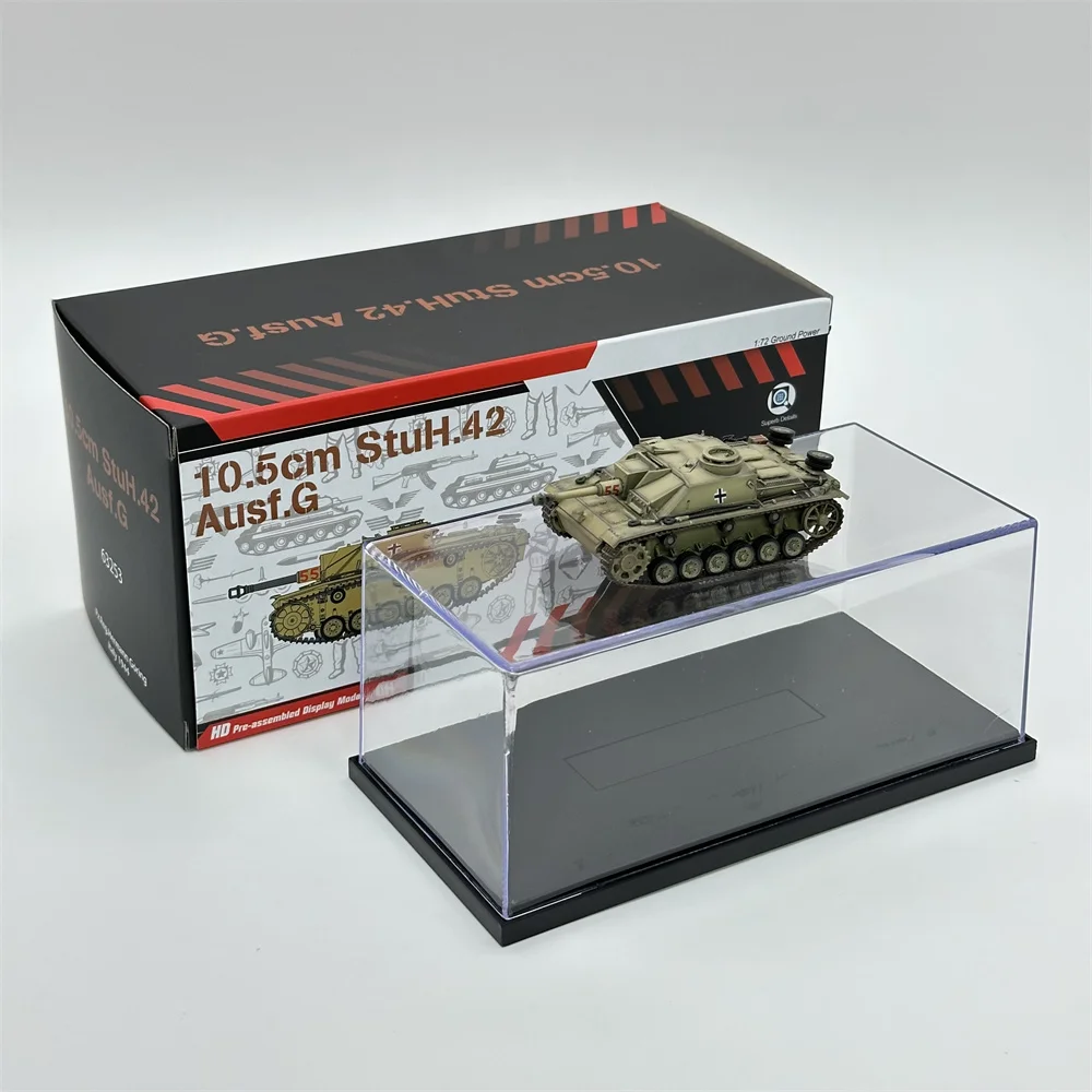 Nowy smok w skali 1:72 II wojna światowa 10.5CM StuH.42 Ausf.G Model czołgu 63253 dla wojskowej kolekcji wojskowej wyświetlacz gorące prezenty zabawki