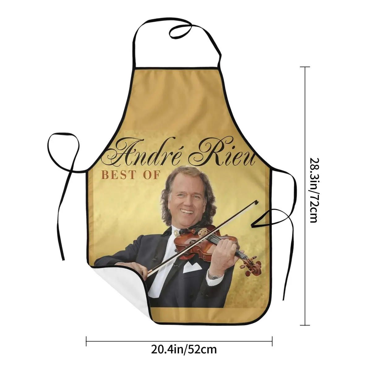 أندريه ريو أفضل مآزر أندريه ريو الشيف الطبخ المطبخ Tablier مريلة مقاومة للماء تنظيف المطبخ بينافور #5