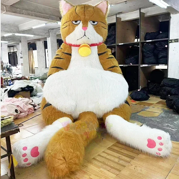 Enjoyment CE Hot Selling Large Size Cartoon Cat Lovely Animal Creative mascot costume for Amusement park