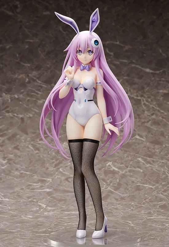 100% Original:Anime Hyperdimension Neptunia Neptune 1/4 Bunny Girl PVC Action Figure Anime Figure Model Toys Figure Doll Gift