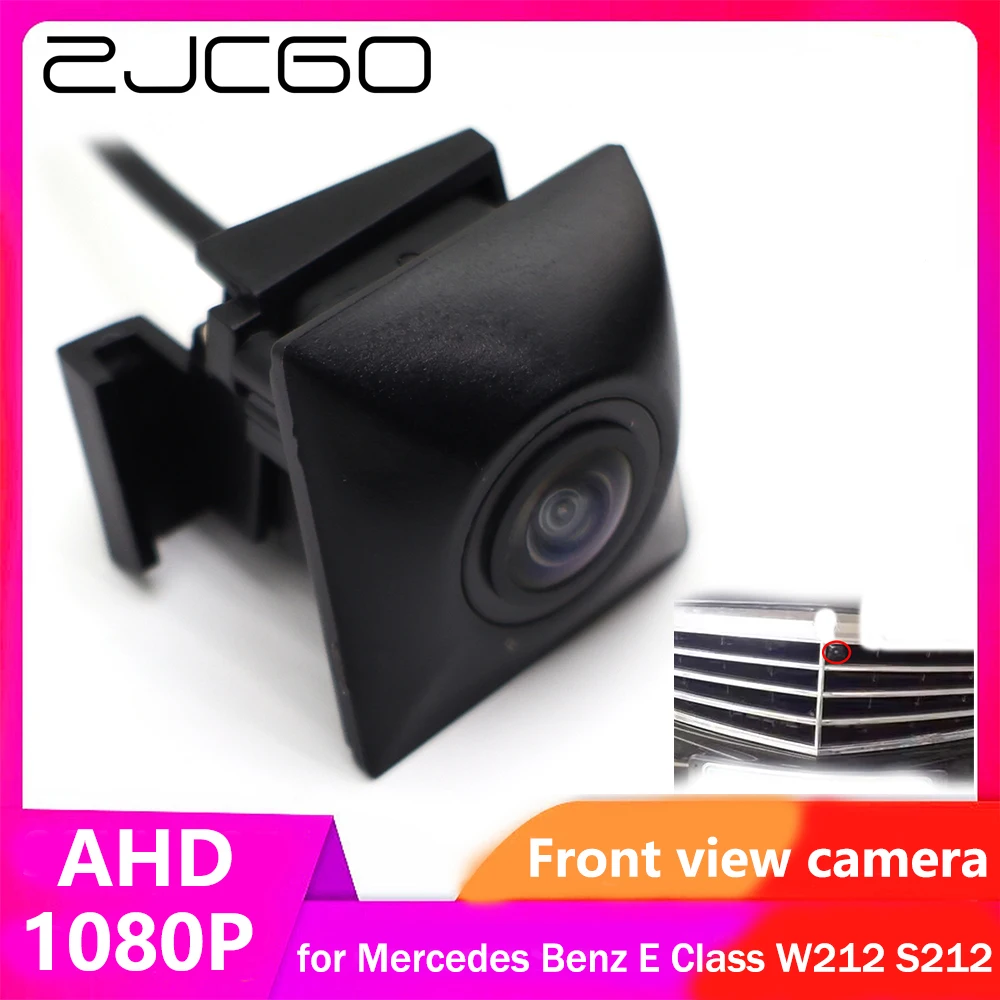 

ZJCGO AHD CVBS 1080P 170° Car LOGO Parking Front View Camera for Mercedes Benz E Class W212 S212 2010~2017