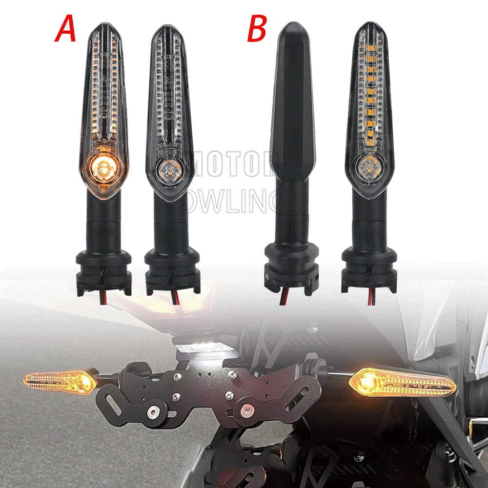 

Motorcycle Flashing Directional Flasher LED Turn Signal Light For YAMAHA MT125 MT15 MT25 MT03 MT07 TRACER MT09 SP 2014-2022 2023