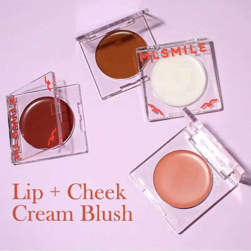

MLSMILE Cream Matte Natural Highlight Contour Rouge Easy To Apply Moisturizing Blush Palette 2025 New