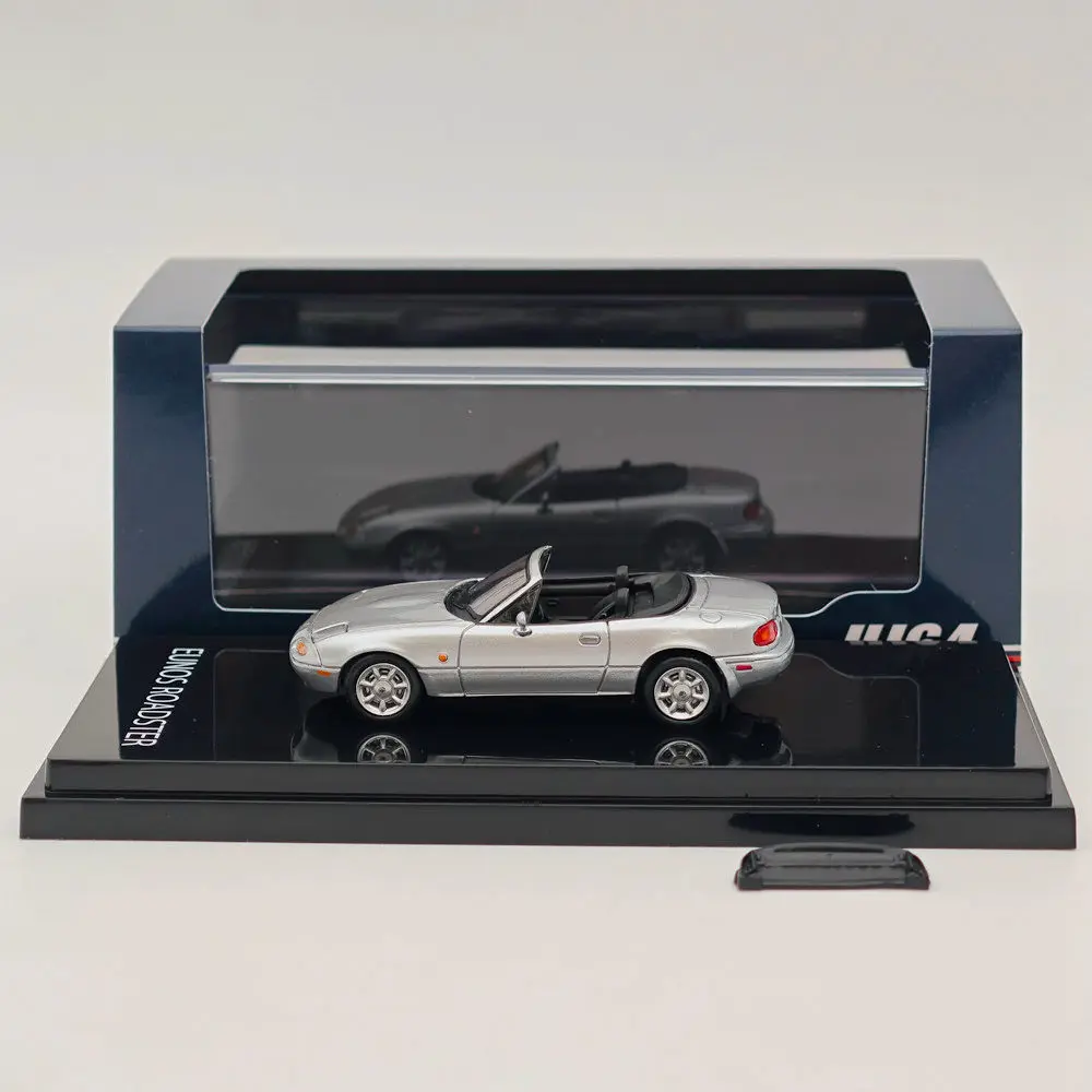 

1/64 Hobby JAPAN For EUNOS ROADSTER NA6CE WITH TONNEAU COVER Silver HJ642025AS Diecast Models Car Limited Collection Toys Gift