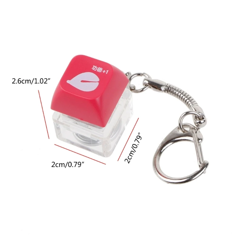 기계식 키보드 스위치 테스터 RGB LED 키패드 스위치 키체인 Dropship