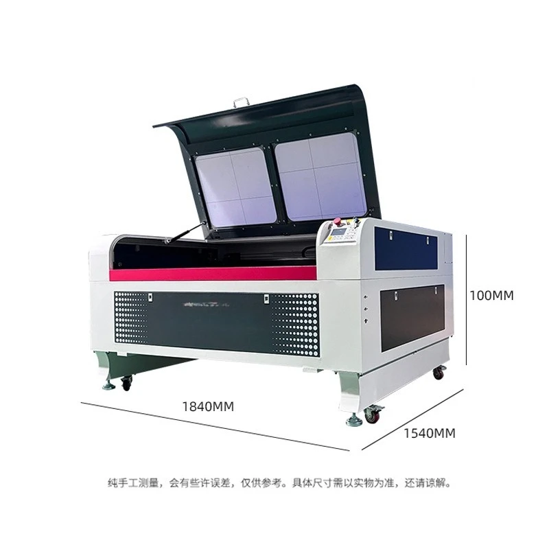 Macchina per incisione e taglio laser automatica grande macchina per incisione artigianale in pelle di bambù acrilico