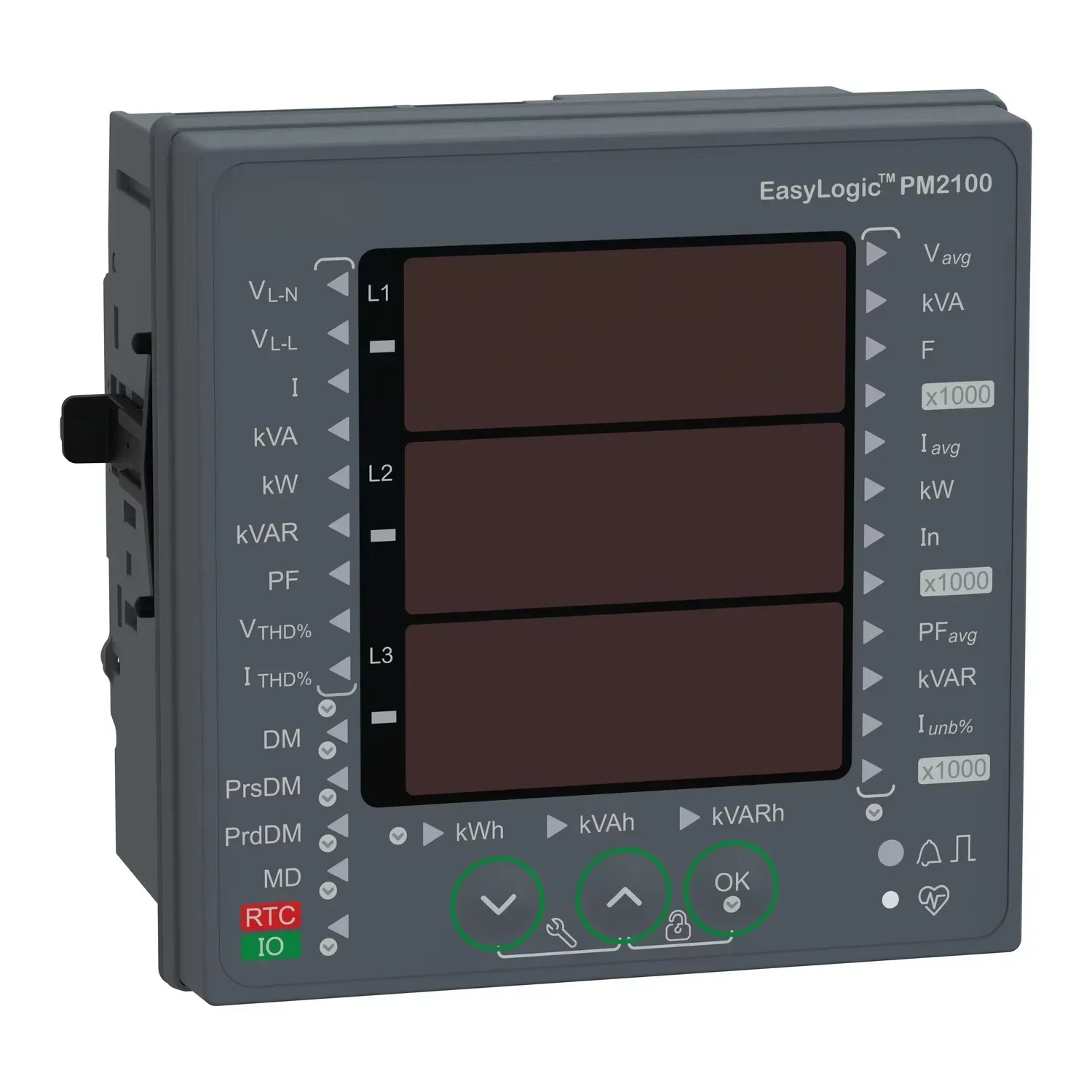 

METSEPM2125C2DI2RO PM2000 Power parameter measuring instrument