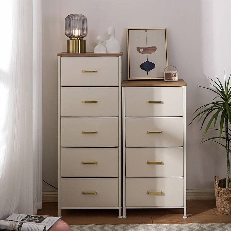 

Light Luxury Wall Mounted Simple Modern Drawer Balcony Storage Cabinet Bay Window Side Cabinet Five Drawer Cabinet