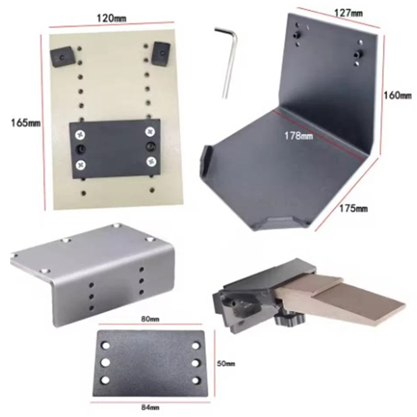 Jewelry Inlaid Tray Mounting Plate Embedded Countertop Clamping And Fixing Tool Jewelry Setting Tools Set Positioning Iron Kit