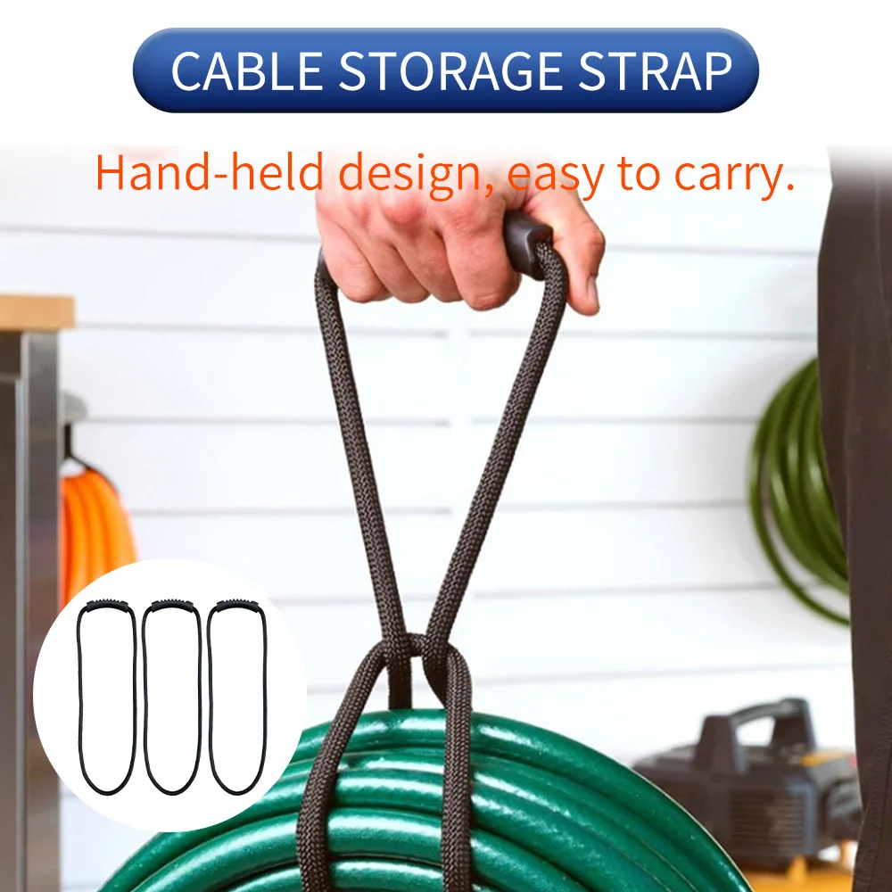 

Heavy-Duty Nylon Suspension Wire And Water Pipe Storage Straps with Lifting Handle for Home Organization