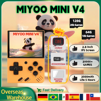 MIYOO MINI V4 Retro Handheld Game Consoles Portable Video Game Linux System OCA Game Players 2.8'' IPS Console For Boy Gifts