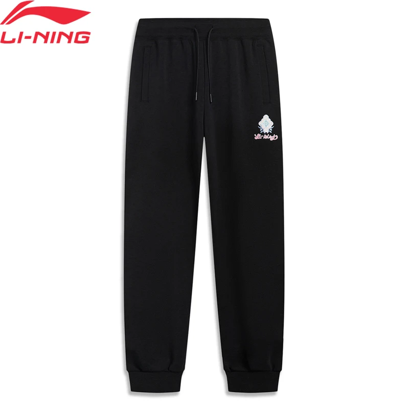 Li-Ning Women Sports Style Pants AT DRY BASE 47%Polyester 38%Cotton 10%Viscose 5%Spandex LiNing Regular Fit Trousers AKLT412