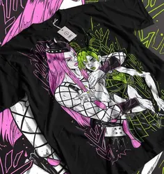 Jolyne Jotaro T-shirt Cujoh Kujo JoJo's Bizarre Adventure Anime JJBA Gift Shirt