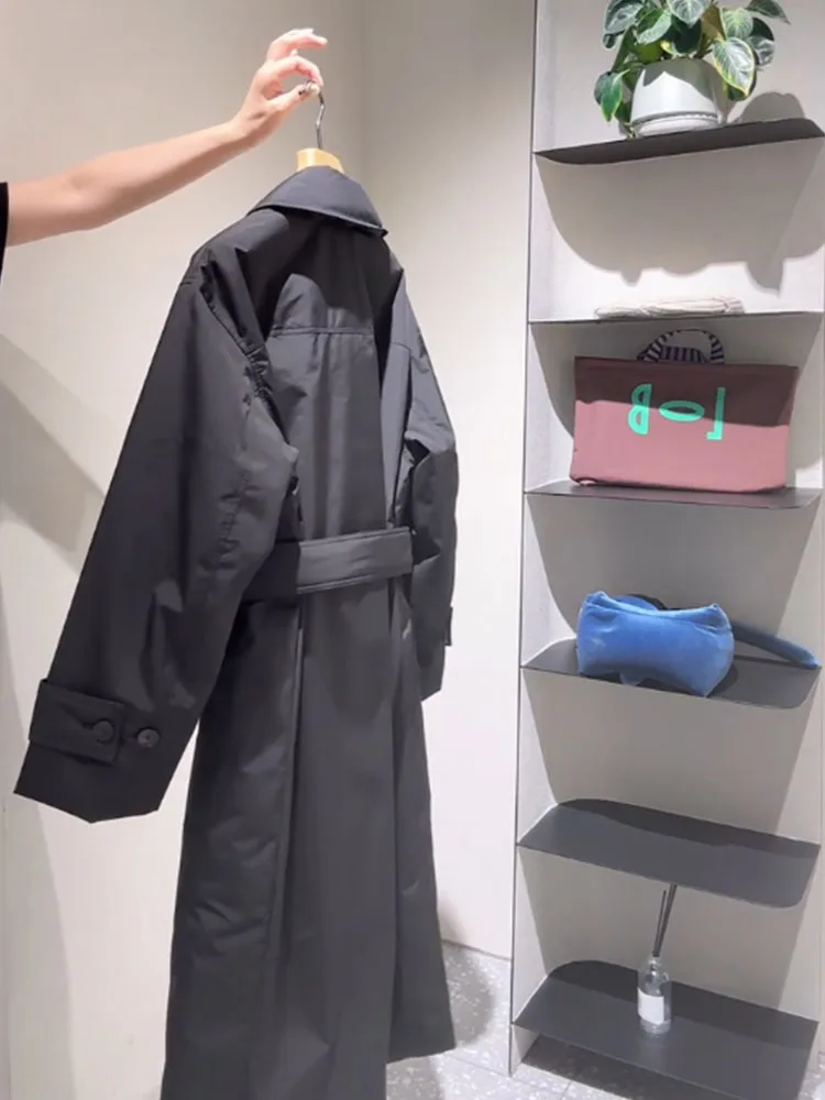 Sli Long Puffer Jaet Feminino Bla Foamy Winter Faion Thi Casacos Casuais Sle Regular Fit Branco Du Down Fill