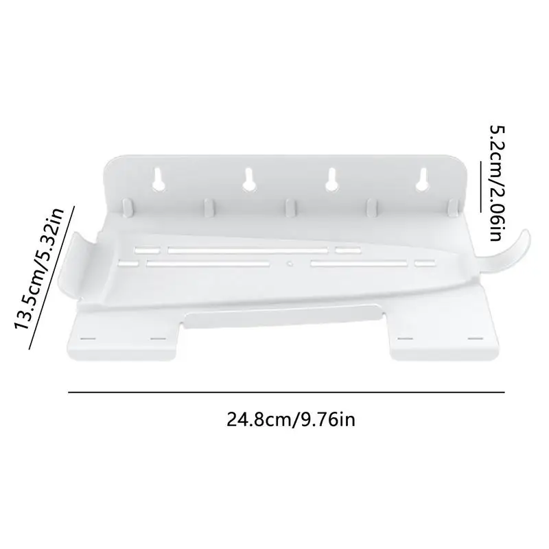 Estante de consola de juegos para pared, estantería flotante de pared moderna, resistente, soporte flotante montado en la pared