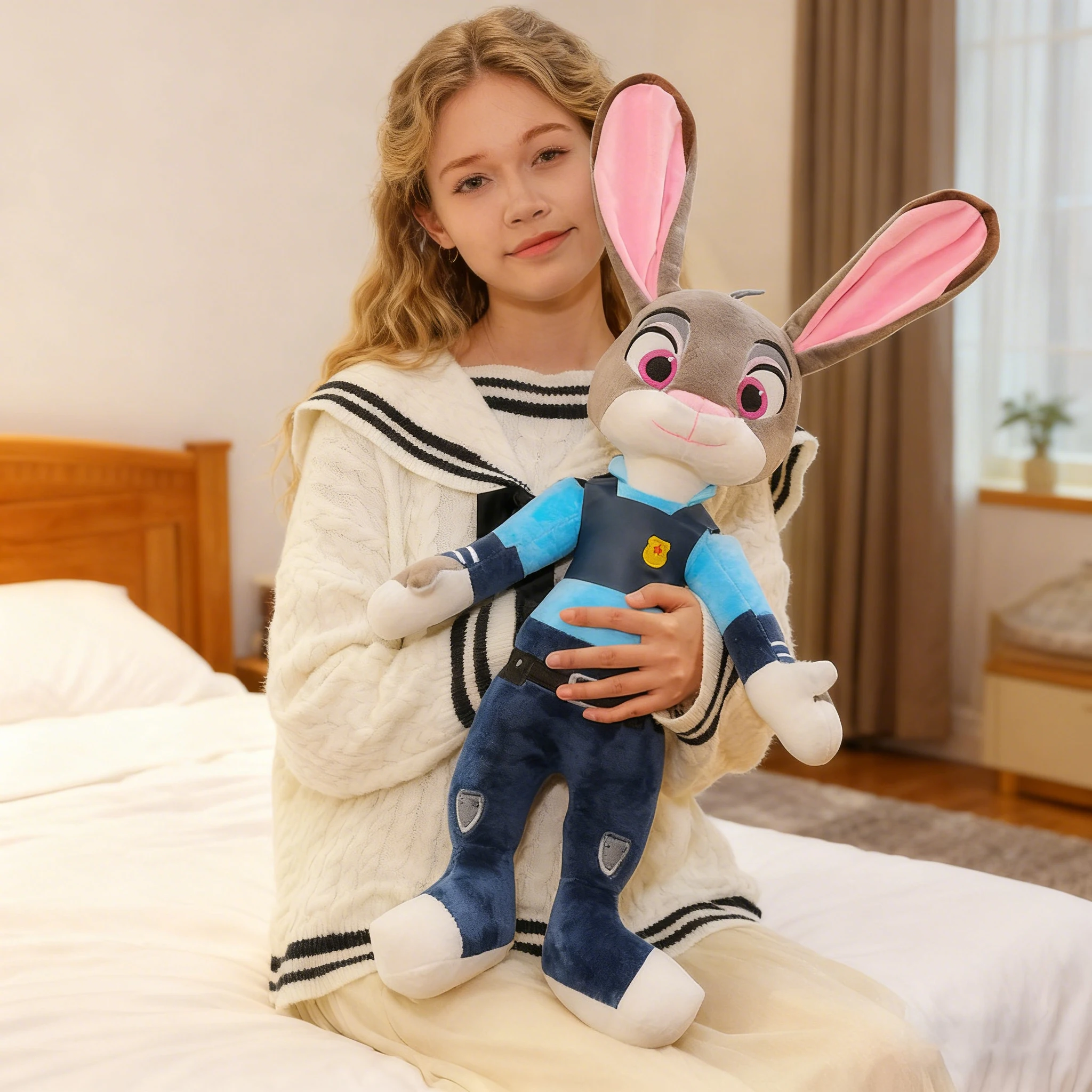 Schattige dierenpluche pop 40 cm - Zootopia Vos en konijn Knuffel Cartoon Kawaii Zacht speelgoed voor meisjes Kinderen Verjaardag Kerstcadeau