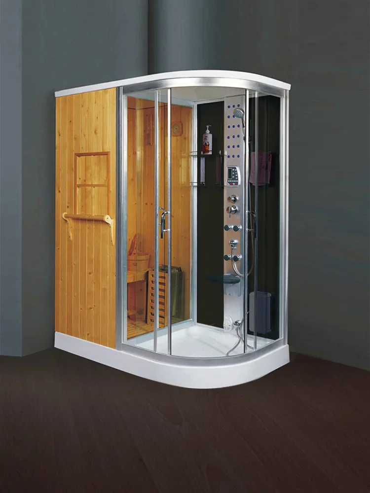 Superior Intelligent shower room whole fumigation and sweat steam Korean steam room sauna dry-wet separation bathroom