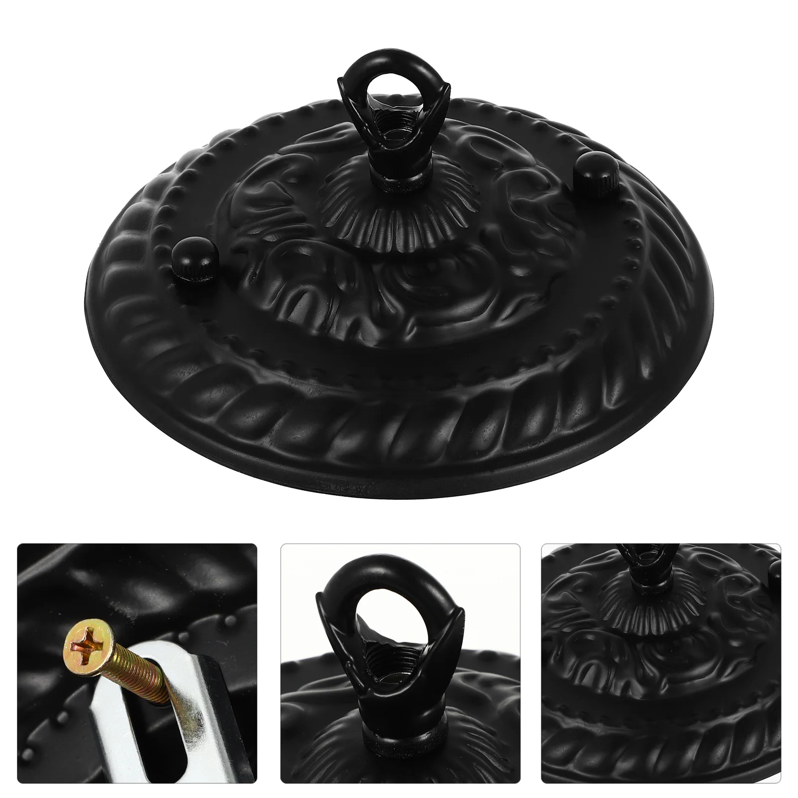 

Retro Ceiling Light Canopy Vintage Pendant Light Base Decorative Ceiling Lamp Plate Suitable for Retro Pendant Lights and Home