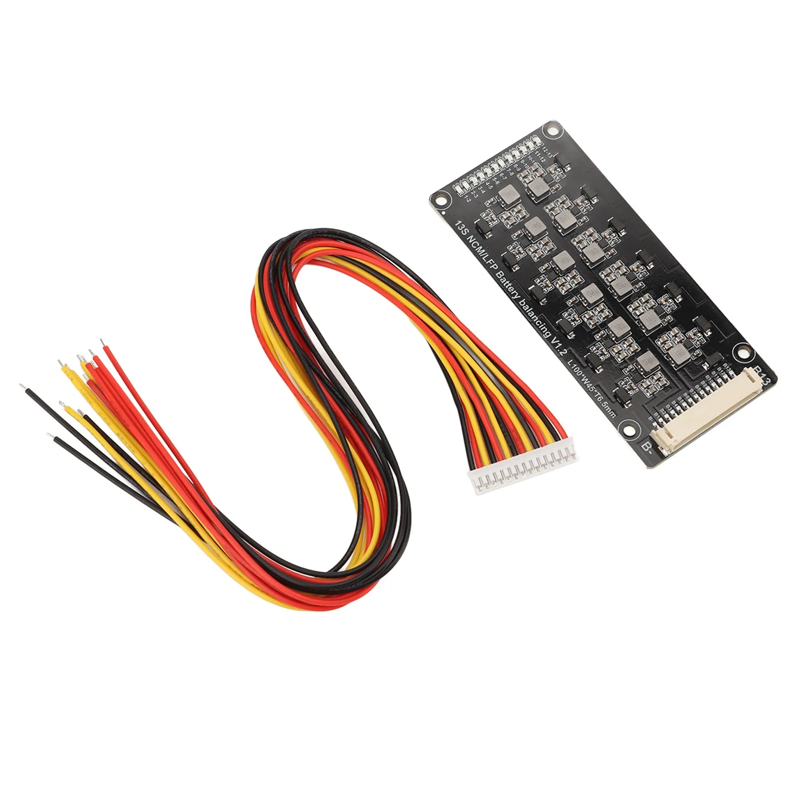 

Battery Active Equalizer 13S 1.2A Inductive Active Equalizer Balancer High Precise Battery Energy Transfer Board